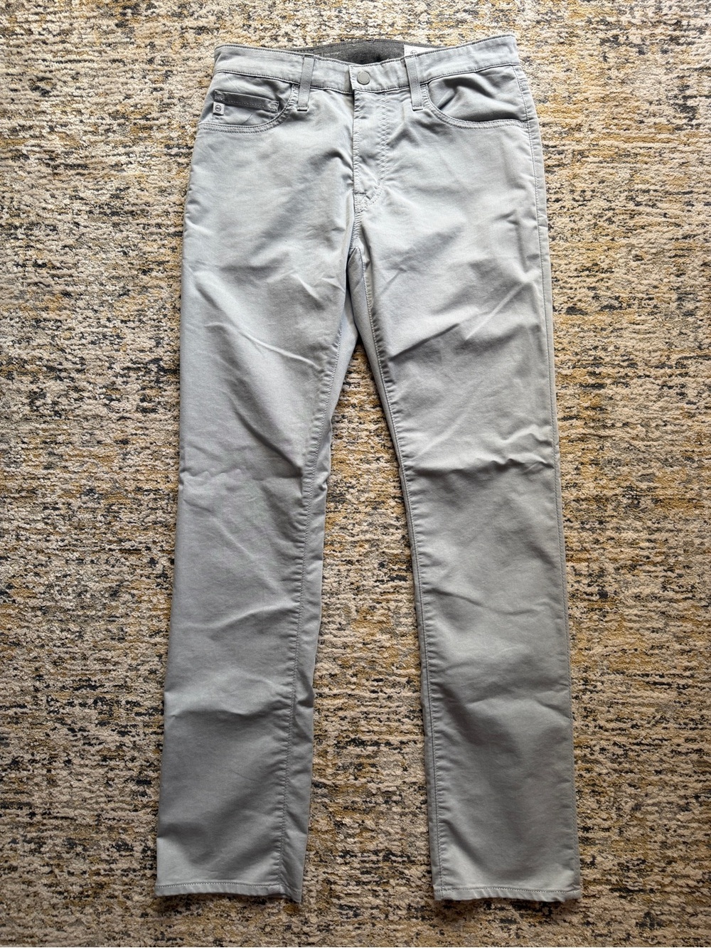 Ag Adriano Goldschmied Gray Everett Slim Straight Pants size 31x34
